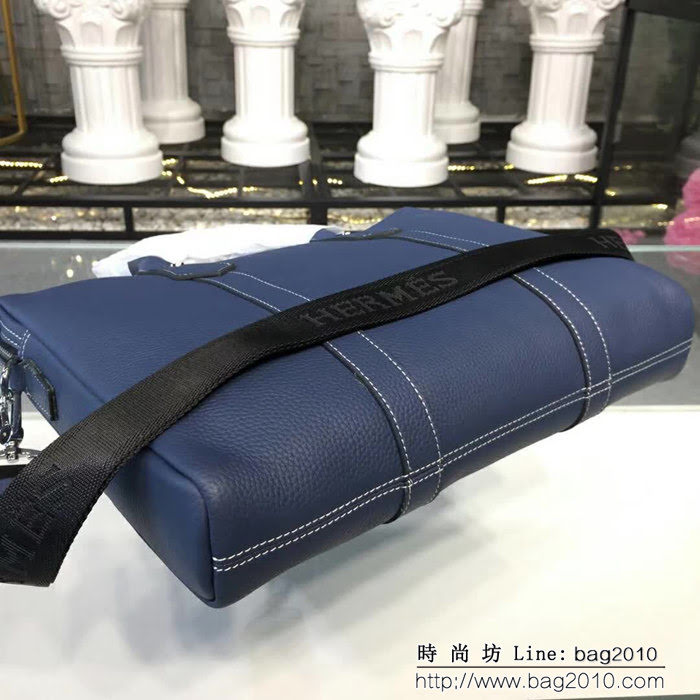 HERMES愛馬仕 最新款 男士公事包 可手提斜挎 8830-1 橫款 JD1269